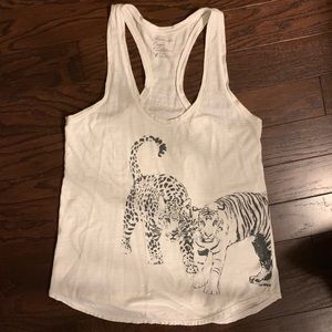 American Eagle white tank top